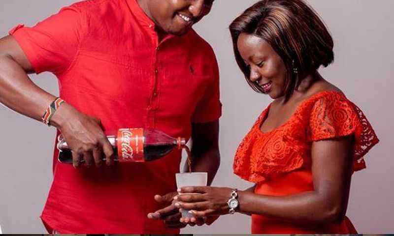 Mzazi Willy Tuva with Selly Kadot