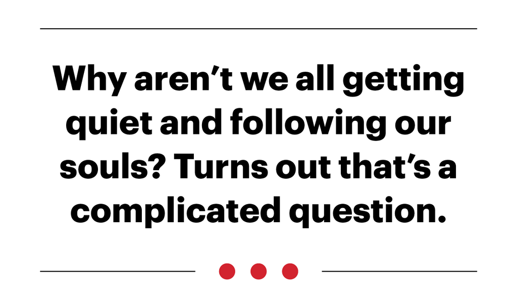 Does Your Soul Need Therapy?