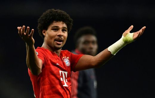 Germany winger Serge Gnabry claimed four goals as Bayern Munich thrashed Tottenham Hotspur 7-2 in London on Tuesday in the Champions League.