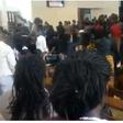A screen-grab image of the chaos at Nairobi Central SDA church