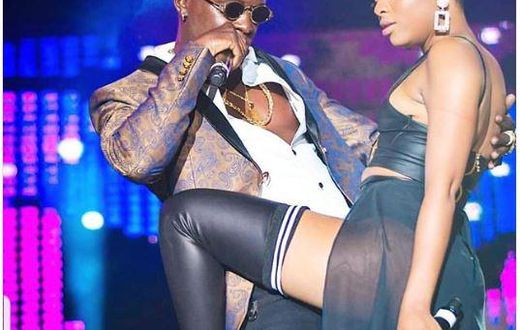Willy Paul and Nandy .Video of Willy Paul and Nandy raunchy dance causes a stir