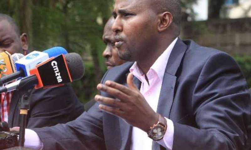 ODM Party Director of Elections Junet Mohamed