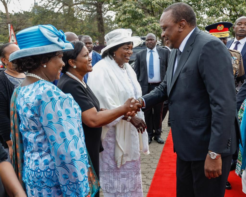 President Uhuru Kenyatta announces the end of public commemoration of Mzee Jomo Kenyatta's death during 41st memorial service on August 22, 2019