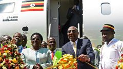 Uganda’s Prime Minister Ruhakana Rugunda and Transport Minister Monica Azuba both attended the relaunch of the airline ahead of an inaugural flight from Entebbe International Airport to Nairobi