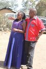 File image of Martha Wangari with Peter Karanja