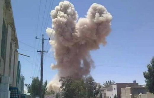 IED explosion