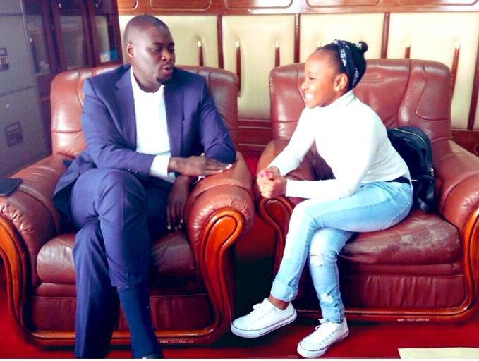 Sakaja with Wendy Waeni. Senator Mutula Kilonzo offers to represent Wendy waeni