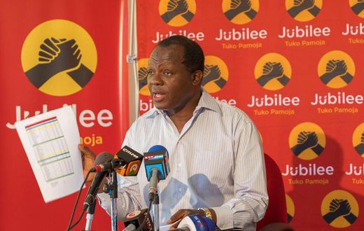 IEBC confirms receiving "fake" Jubilee letter on Kibra byelection aspirants , says it has written to ruling party