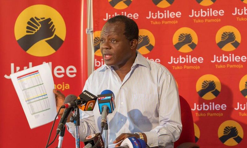 IEBC confirms receiving "fake" Jubilee letter on Kibra byelection aspirants , says it has written to ruling party