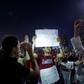 Egyptian protesters call for the removal of President Abdel Fattah al-Sisi in Cairo on September 20, 2019