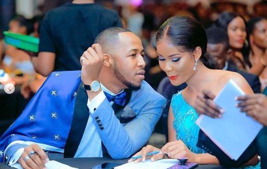 Hamisa Mobetto with Idris Sultan