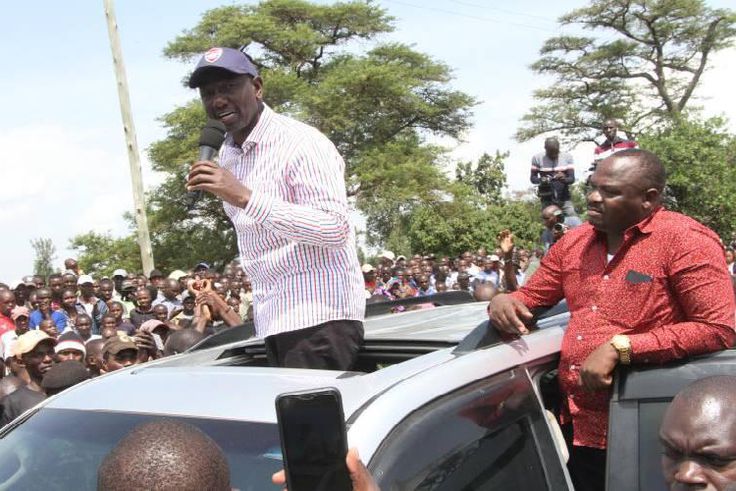 DP Ruto addressing the youth in Kehancha A group of rowdy youth disrupted his event in Migori on Saturday, 06 July 2019