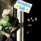 One protester was dressed as the Incredible Hulk -- a reference to an analogy made by Johnson between the comic book character and Britain as it prepares to leave the EU