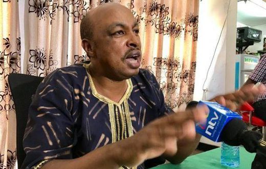 Immediate former government spokesman Eric Kiraithe during a past press address