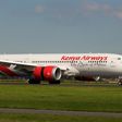 A Kenya Airways plane