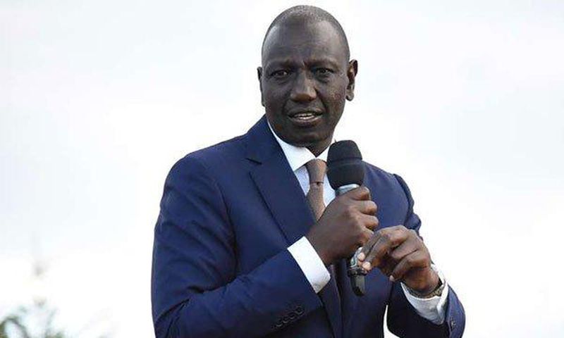 File image of DP Ruto at a past public event