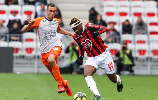 Newcastle have signed Nice's French forward Allan Saint-Maximin