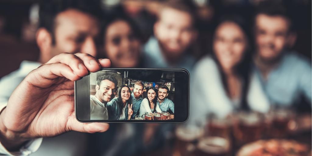 Social media may be responsible for the raise in narcissism in the younger generation [Credit: Alphr]