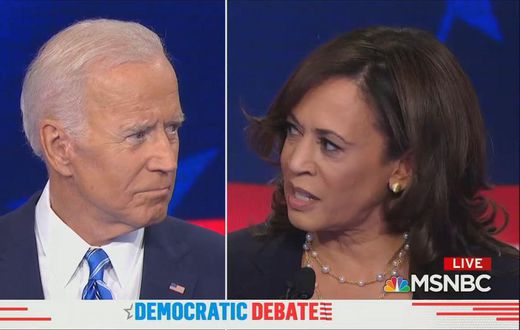 Harris hits Biden where it hurts: his past