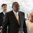President Uhuru Kenyatta in highly formal tailcoat during Japan Emperor Naruhito's enthronement in Tokyo