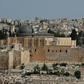A picture taken from the Mount of Olives shows a partial view of the Old City of Jerusalem with the Dome of the Rock and the al-Aqsa Mosque, the third holiest site in Islam
