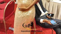Henry Desagu and his Girlfriend Jackie Mbugua. The two are expecting Baby number one