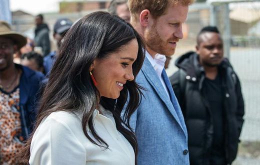 Britain's Prince Harry has said Meghan is being hounded by the press in the same way as his mother