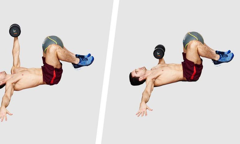 Twist and Press for a New Type of Ab Workout