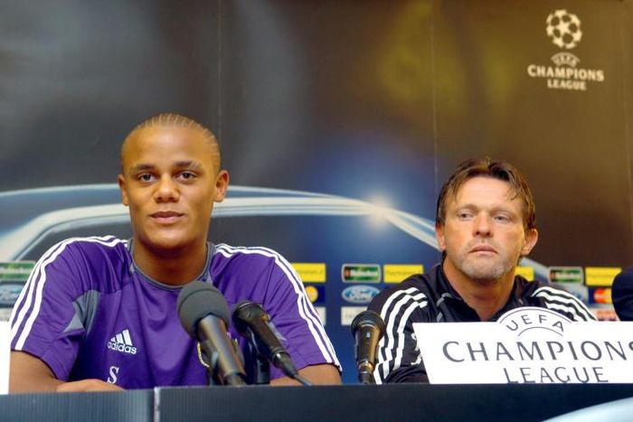Vincent Kompany played under coach Franky Vercauteren on the Anderlecht team that won the Belgian league in 2005-6