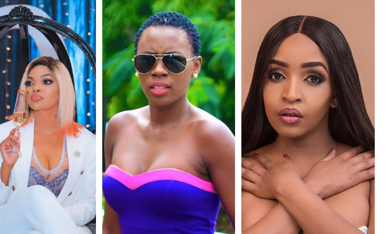Wema Sepetu , Akothee and Ella Wanjiru