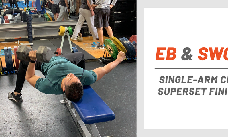 Try This Single-Arm Chest Superset Finisher