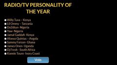 Full List of Nominees for 2018 African Muzik Magazine Awards