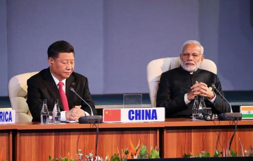 China's President Xi Jinping and India's Prime Minister Narendra Modi have met several times, including at the 10th BRICS summit in Johannesburg, South Africa, in July 2018