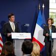 French army minister Florence Parly (R) and US Secretary of Defense Mark Esper (L) failed to indicate if they made any progress in de-escalating the Iran situation during their Paris talks