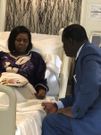 Former PM Raila Odinga visits Bomet Governor Joyce Laboso at London hospital during UK tour