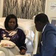 Former PM Raila Odinga visits Bomet Governor Joyce Laboso at London hospital during UK tour. Bomet Governor Joyce Laboso moved from London to India for specialized treatment
