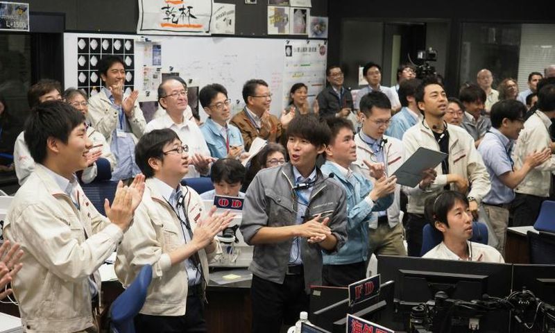 The successful landing is the second time Hayabusa2 has touched down on the distant asteroid Ryugu