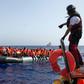 The 85 rescued migrants had come from Senegal, Mali, Ivory Coast and Sudan -- among them five women and 15 children, the youngest aged one