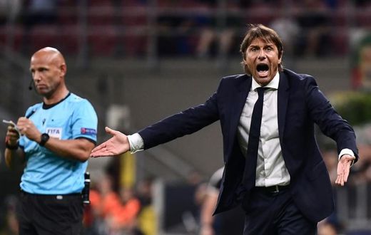 Inter Milan coach Antonio Conte previously won three Serie A titles with Juventus.