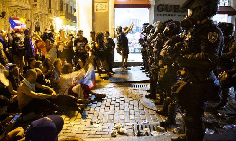 Puerto Ricans in Protests Say They've Had Enough