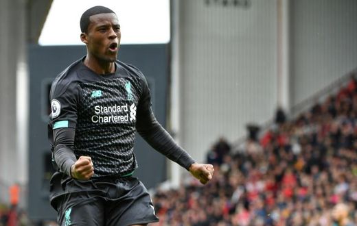 Georginio Wijnaldum scored the winner in Liverpool's 1-0 win at Sheffield United