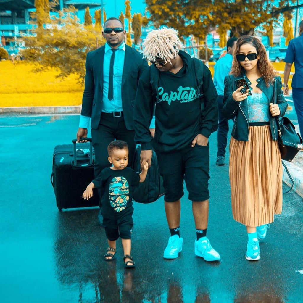 Rayvanny and his Baby Mama Fahyma. Rayvanny’s Baby Mama drops hint of their wedding date