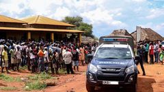 InkedFile image of a Kenya Police vehicle A secondary school teacher was arrested in Kisii after he was busted with a form three student locked up in his house