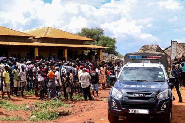 InkedFile image of a Kenya Police vehicle A secondary school teacher was arrested in Kisii after he was busted with a form three student locked up in his house
