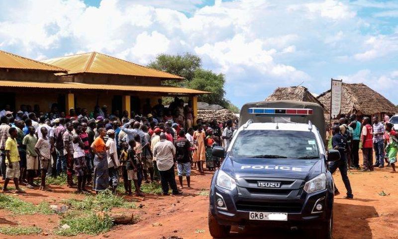 InkedFile image of a Kenya Police vehicle A secondary school teacher was arrested in Kisii after he was busted with a form three student locked up in his house