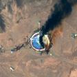 Satellite image shows failed Iranian rocket launch at the Imam Khomeini Space Center in Semnan, Iran