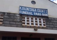 Kirinyaga County Funeral Parlour (Courtesy)