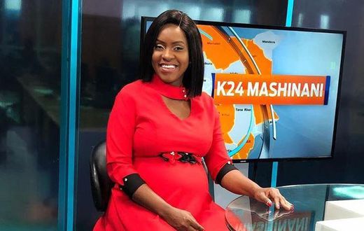 K24 News Anchor experiences Isabella Kituri labour scare on Live TV