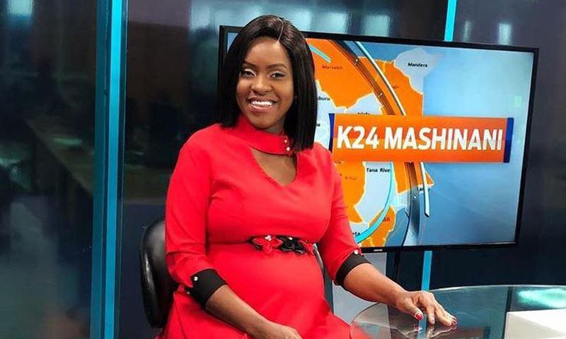 K24 News Anchor experiences Isabella Kituri labour scare on Live TV
