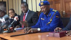 Police to arrest 4293 gun owners who did not meet CS Fred Matiang'i 1-week ultimatum